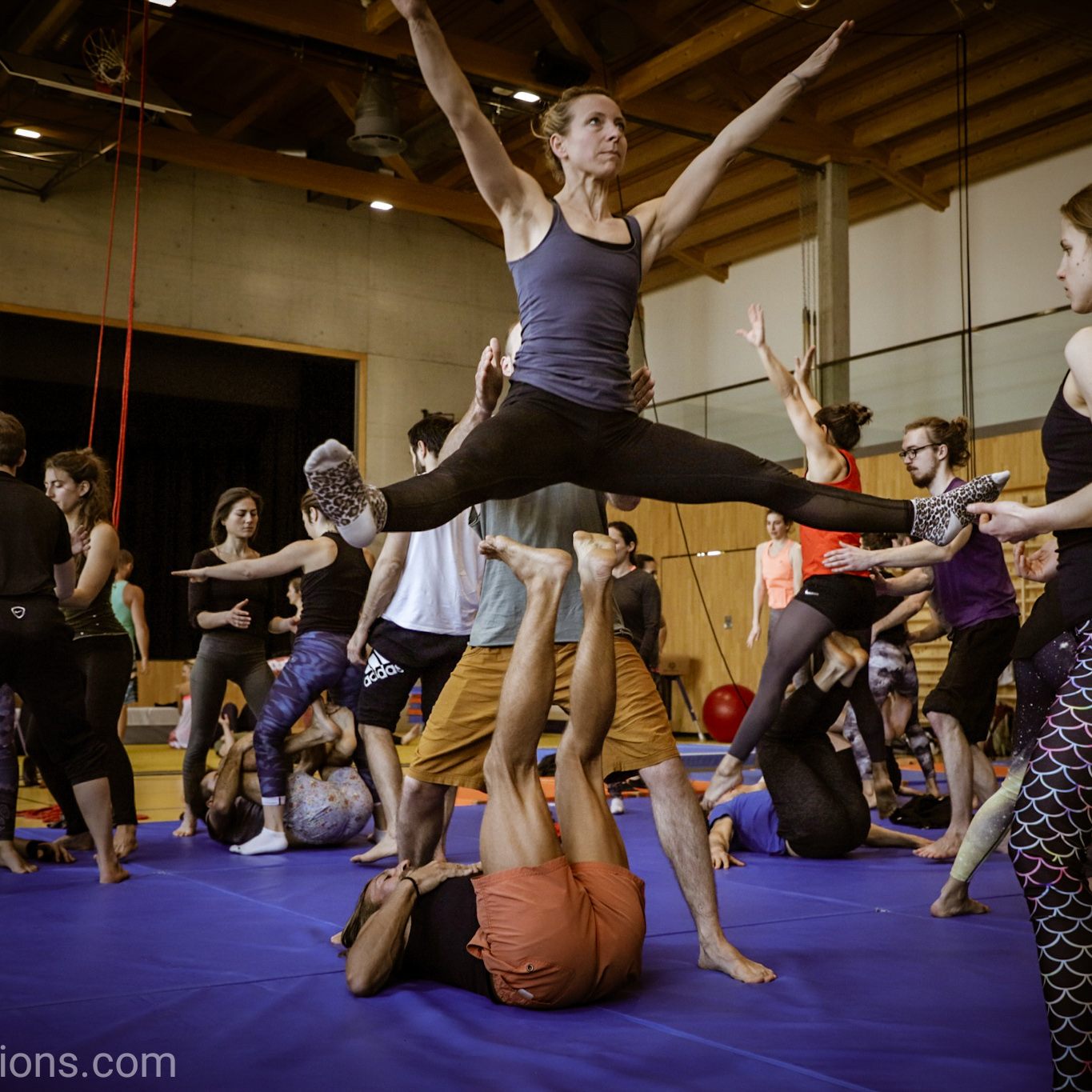 Winter Acro Festival Lenk Star - Urbanacro